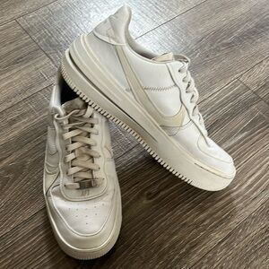 Nike Air Force 1 PLT.AF.ORM White DJ9946-100 Womens 10 Sneakers